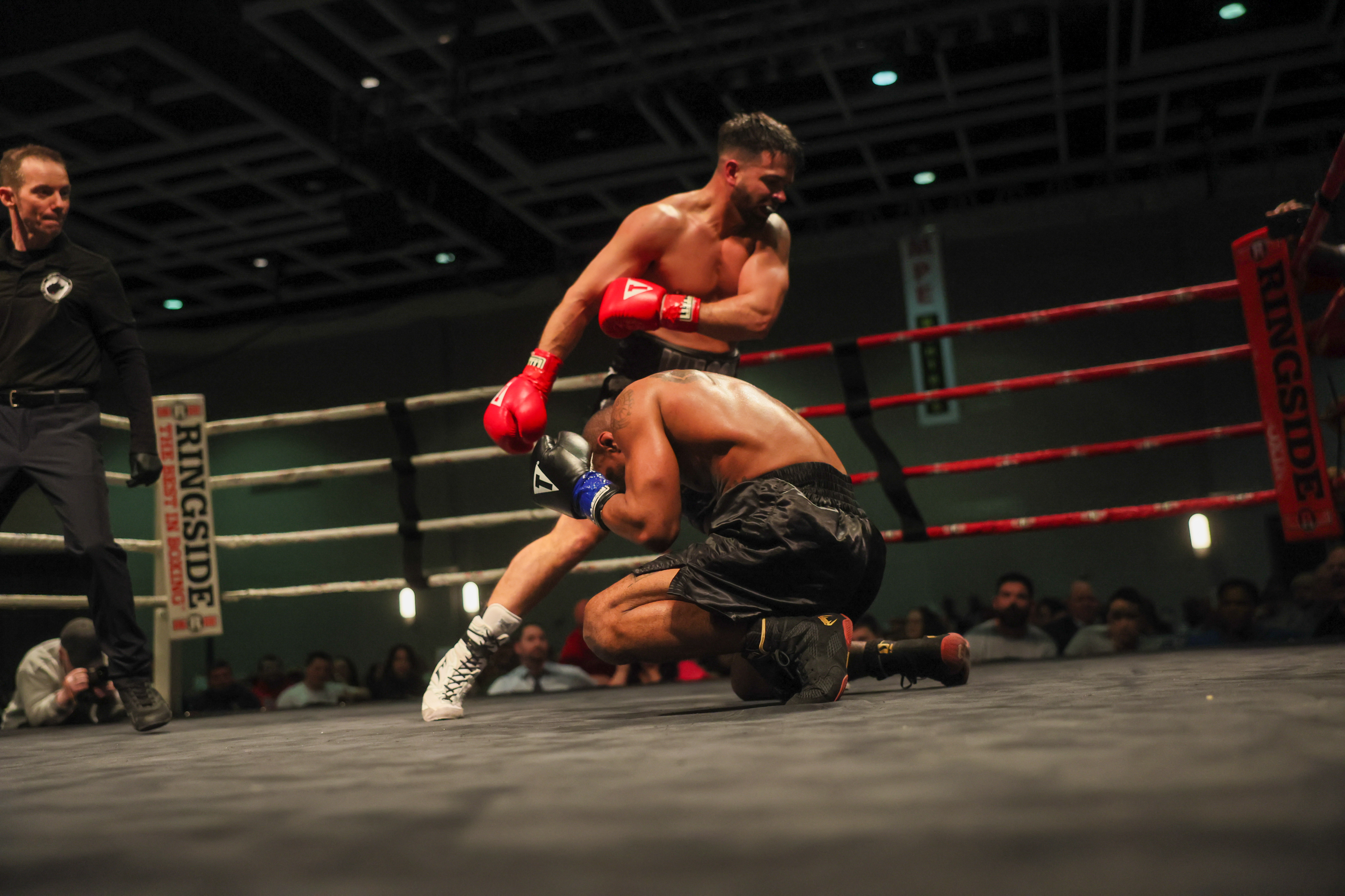 Eric Watkins in the ring